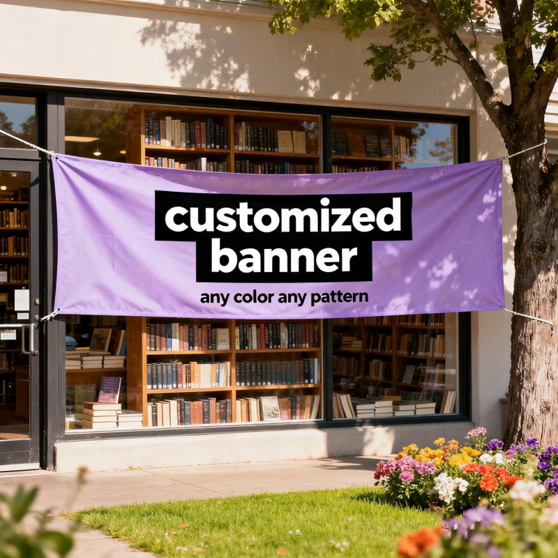 Commercial Printing Shop - Custom Banner Flags Suitable For Auto