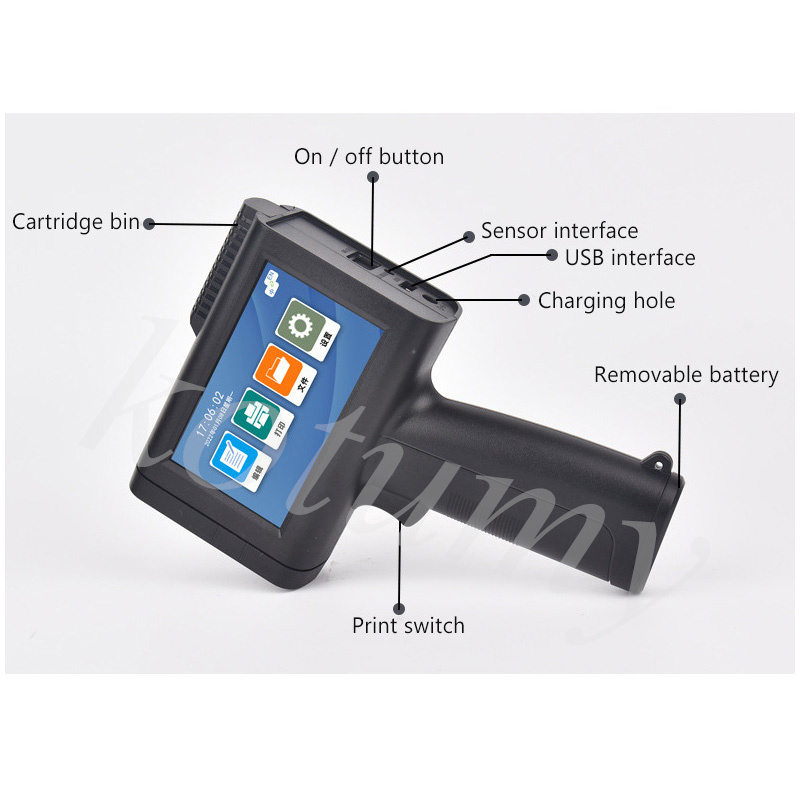 12.7mm Handheld Small Inkjet P - Commercial Printing And Packaging ulasan dan harga