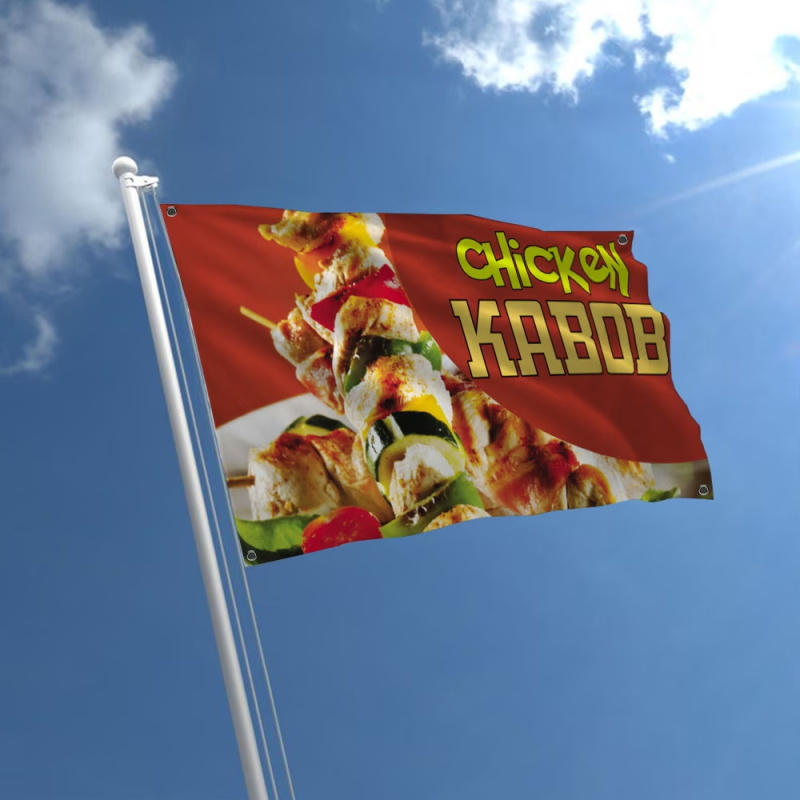 Custom Banner Flags Suitable F - Commercial Printing Shop ulasan dan harga