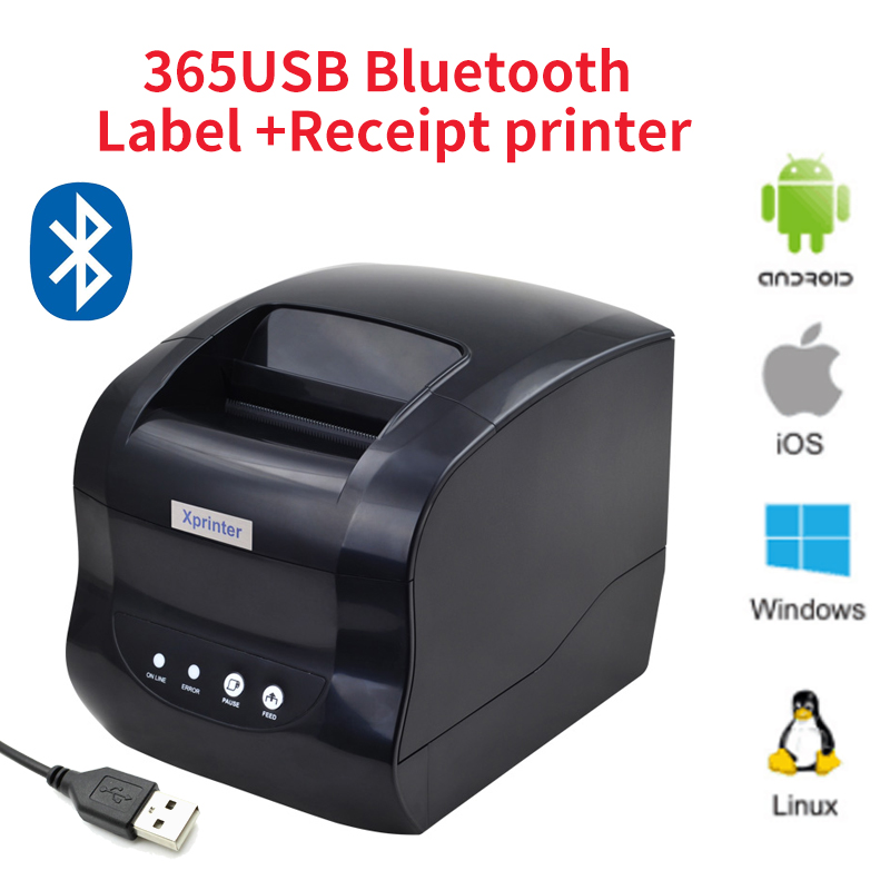 Xprinter 365B Thermal Label Pr - Commercial Book Printing Machines ulasan dan harga