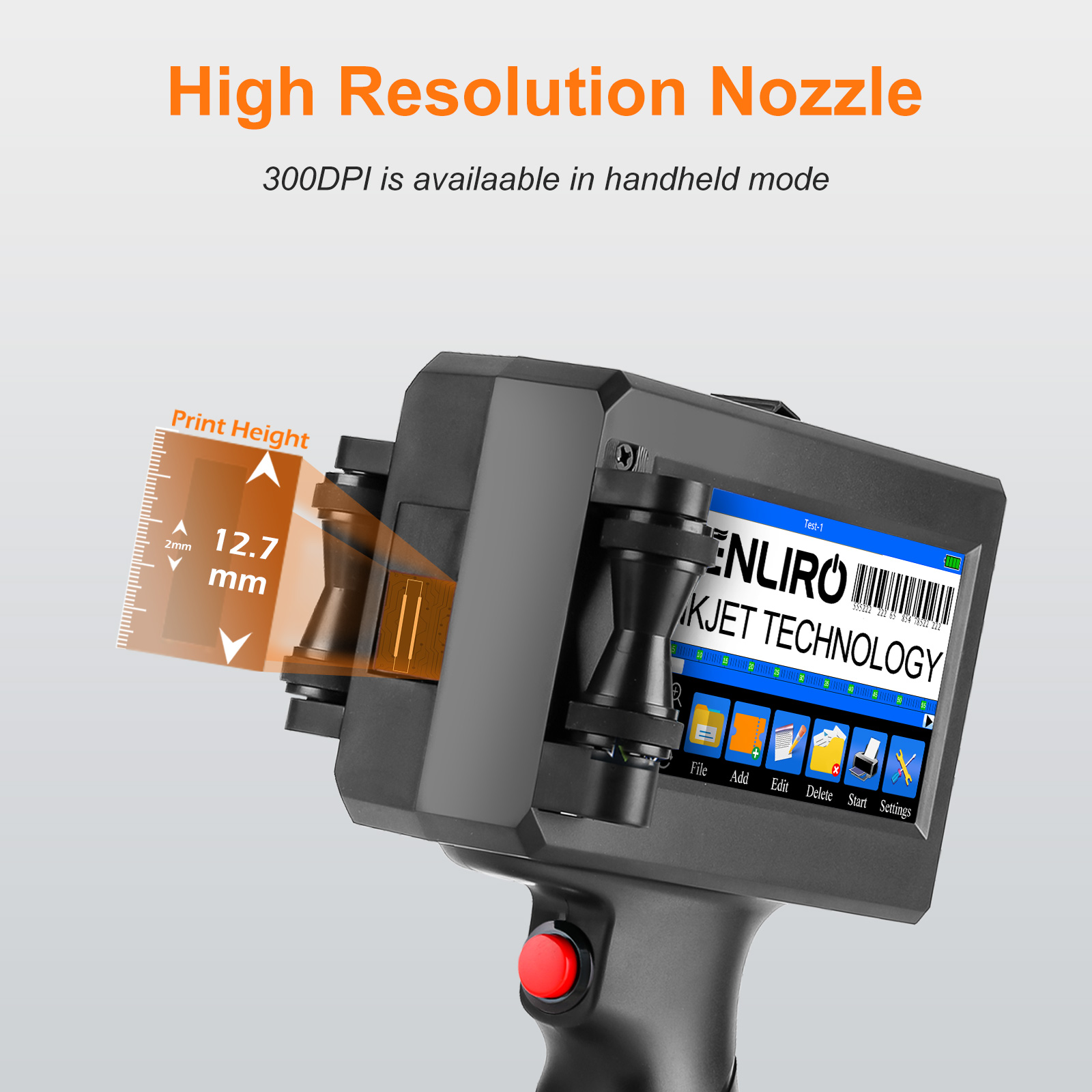 CENLIRO 12.7/25.4mm Handheld I - Commercial Book Printing Machines ulasan dan harga