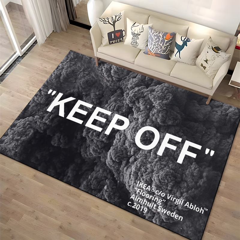 Keep Off Area Rugs 3D Printed  - Commercial Printing Services ulasan dan harga
