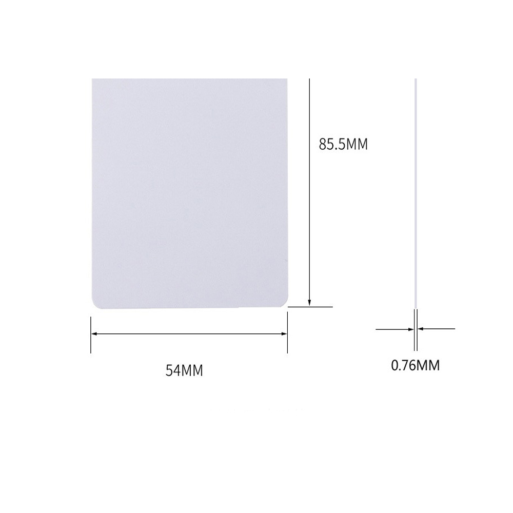 20PCS Glossy White Blank Inkje - Commercial Printing Services ulasan dan harga
