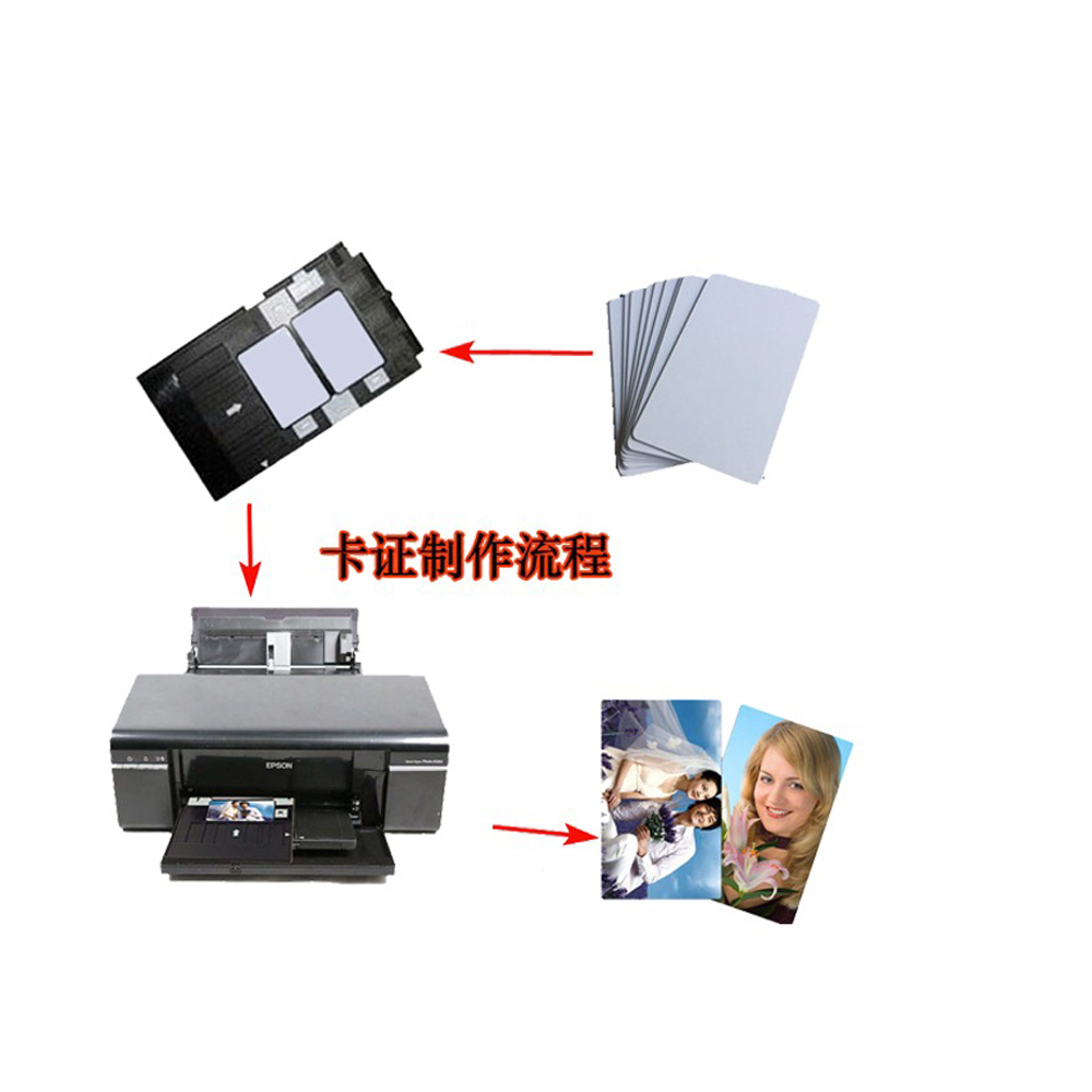 20PCS Glossy White Blank Inkje - Commercial Printing Services ulasan dan harga