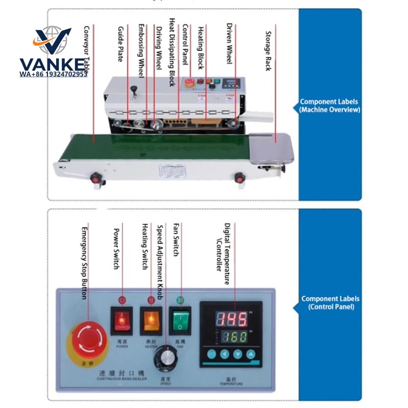 Food Bag Continuous Sealing Ma - Commercial Printing And Packaging ulasan dan harga
