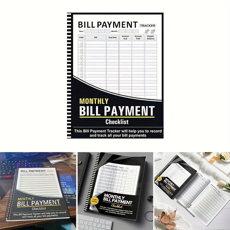 Monthly Bill Payment Plan Book - Commercial Printing Books ulasan dan harga