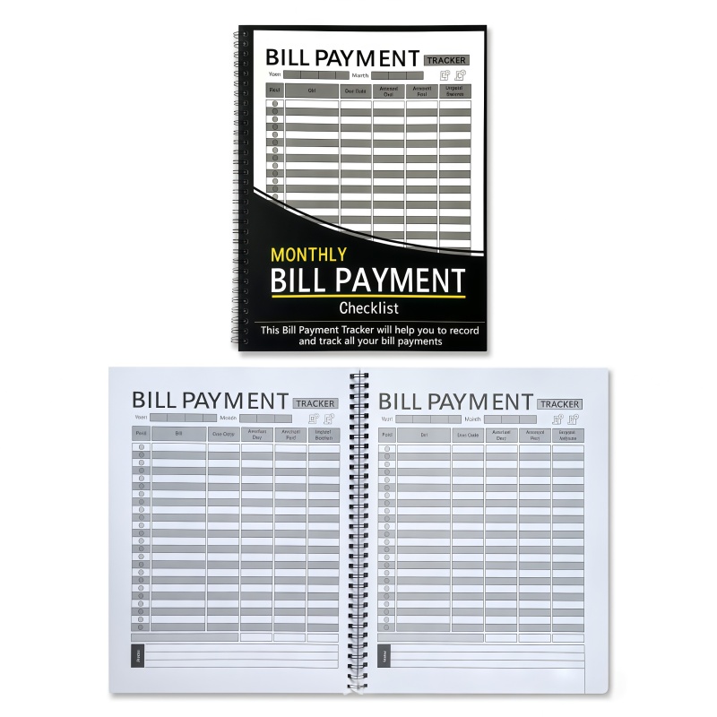 Monthly Bill Payment Plan Book - Commercial Printing Books ulasan dan harga