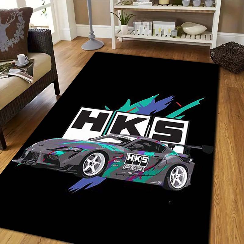3D Racing H-HKS Print Area Rug - Commercial Printing Services ulasan dan harga