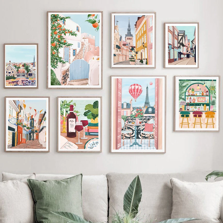 1pc frameless Canvas Painting  - Commercial Printing Shop ulasan dan harga