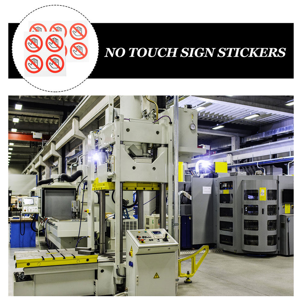 10Pcs Do Not Touch Sticker Hig - Commercial Printing Industry ulasan dan harga