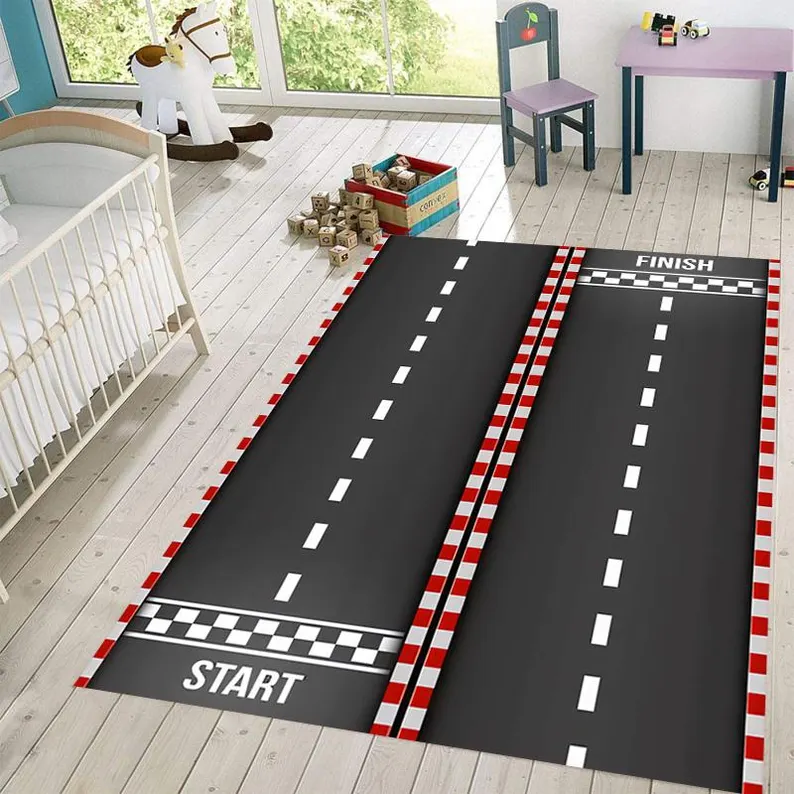 Racing Track Carpet Urban Tran - Commercial Printing Services ulasan dan harga