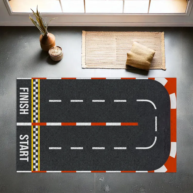Racing Track Carpet Urban Tran - Commercial Printing Services ulasan dan harga