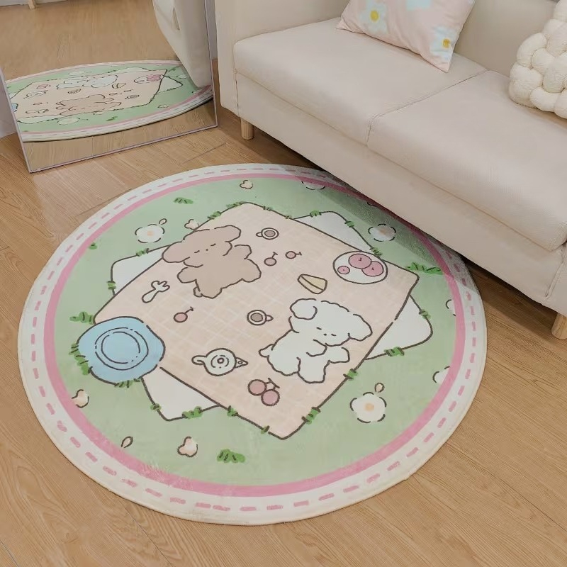 Cute Rabbit Bear Cake Print Ro - Commercial Printing Services ulasan dan harga