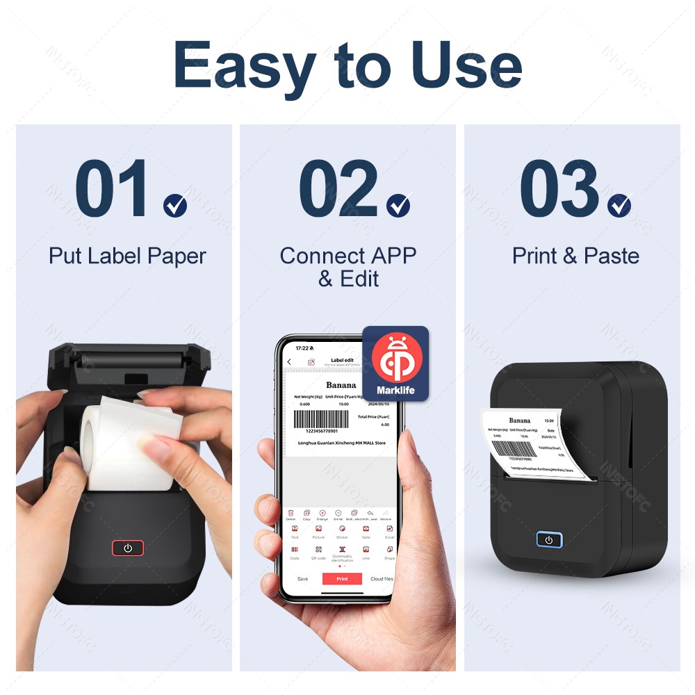 Marklife X2 Portable Thermal P - Commercial Book Printing Machines ulasan dan harga