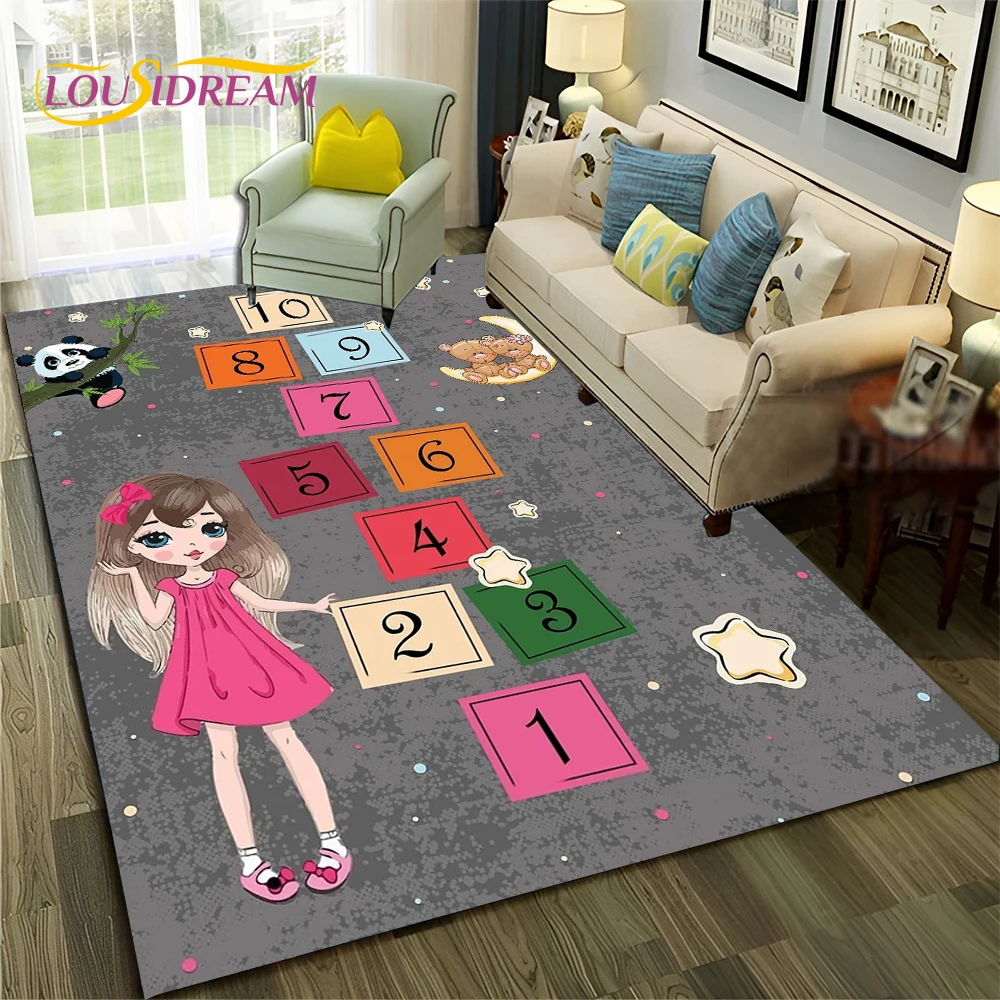 3D Hopscotch Child Digital Gam - Commercial Digital Printing ulasan dan harga