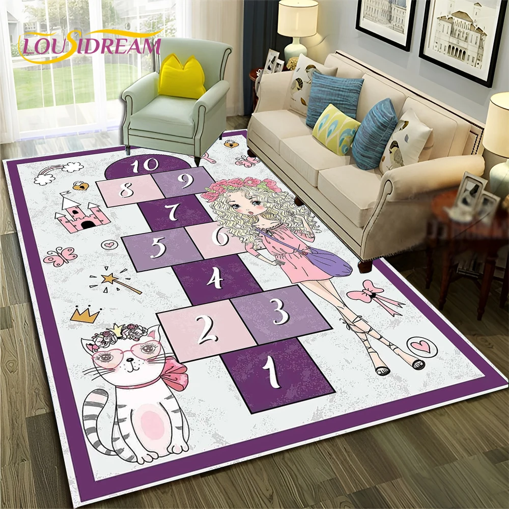 3D Hopscotch Child Digital Gam - Commercial Digital Printing ulasan dan harga