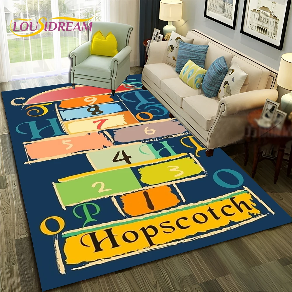 3D Hopscotch Child Digital Gam - Commercial Digital Printing ulasan dan harga