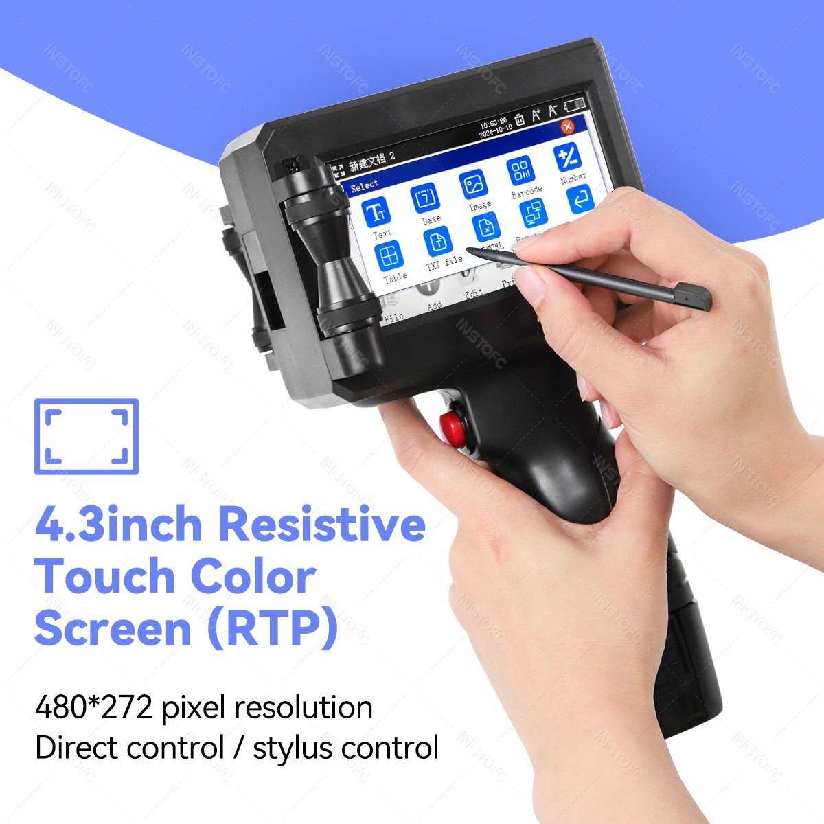 Handheld Inkjet Printer Portab - Commercial Printing And Packaging ulasan dan harga