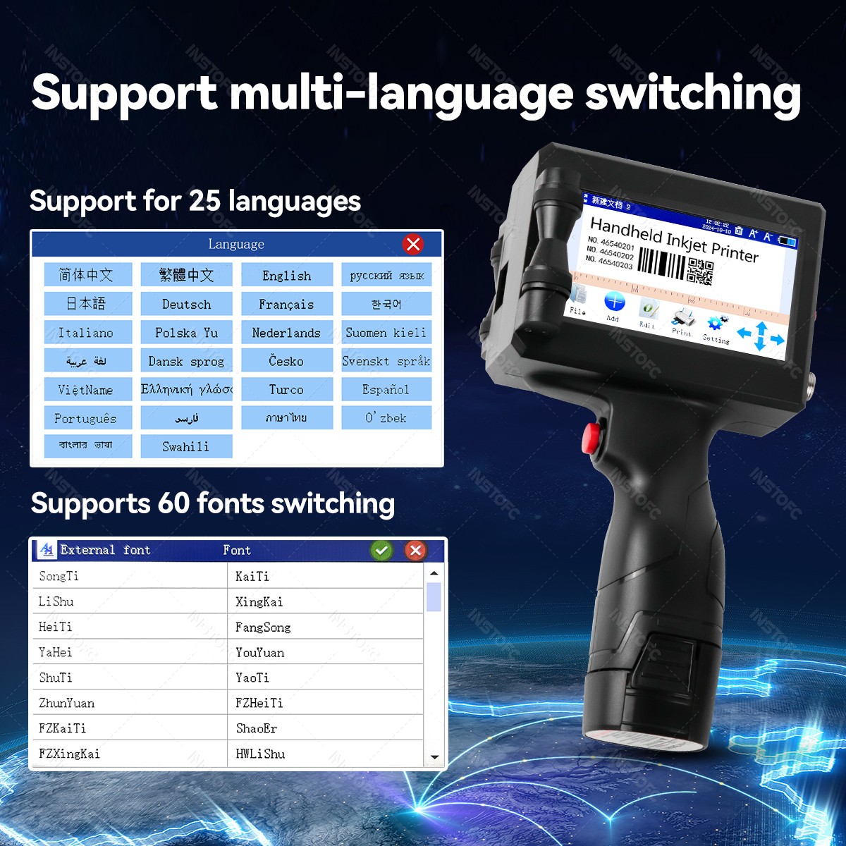 Handheld Inkjet Printer Portab - Commercial Printing And Packaging ulasan dan harga