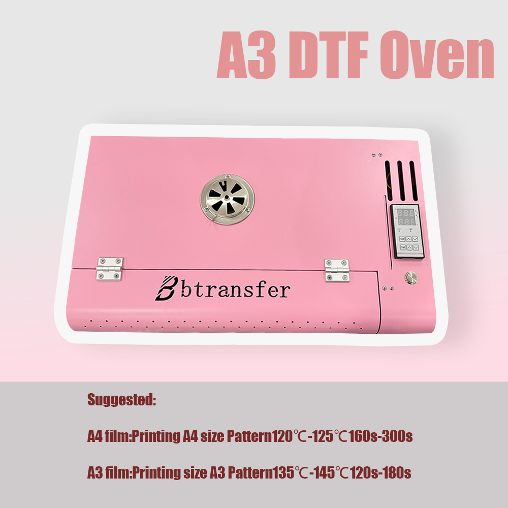 Pink Bright Color DTF Oven Mac - Commercial Book Printing Machines ulasan dan harga