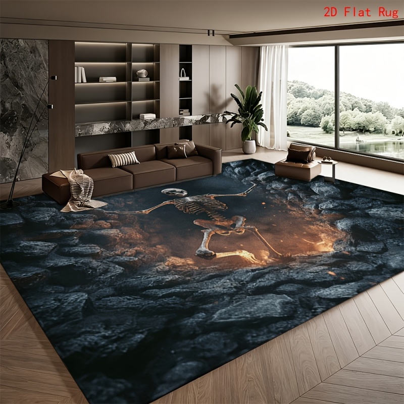 2D Black Cat Rock Crack Print  - Commercial Printing Services ulasan dan harga