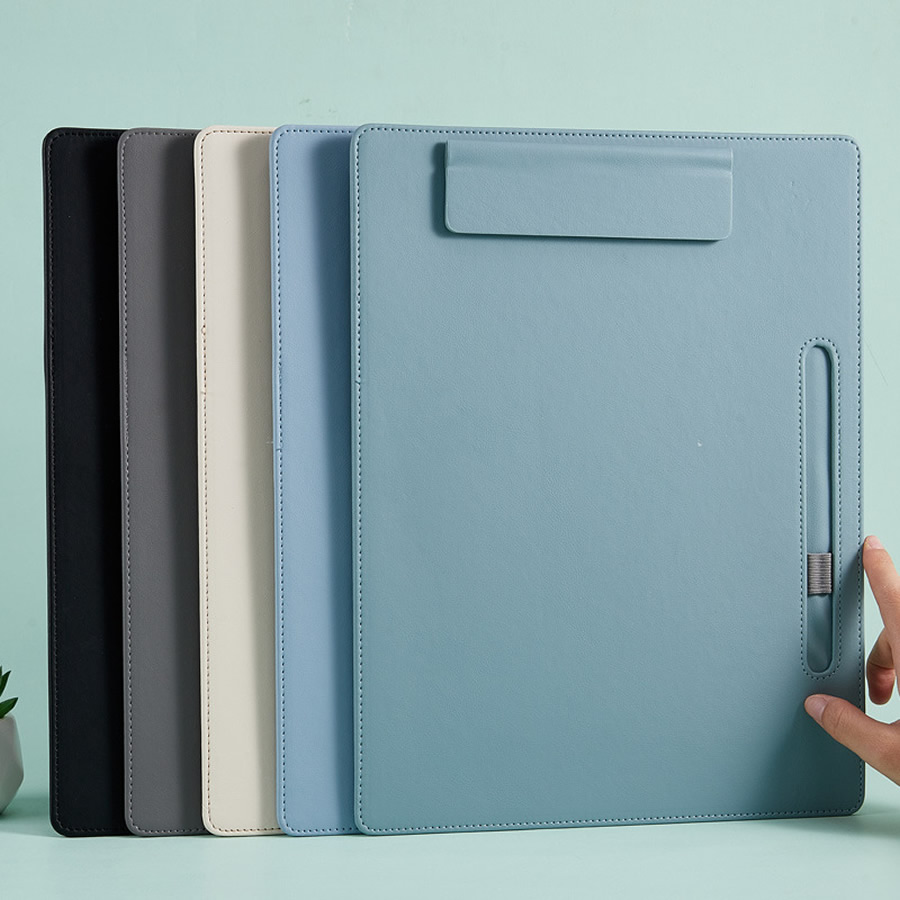A4 leather writing clip, busin - Commercial Printing Books ulasan dan harga