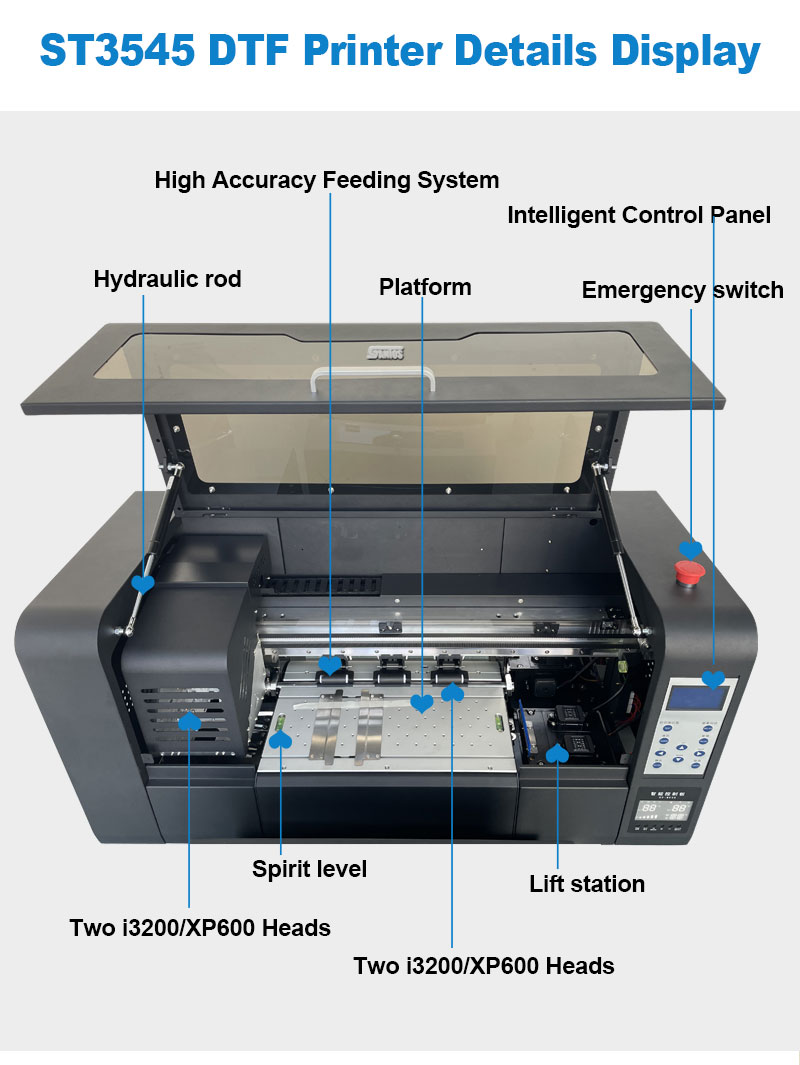 Wide Format DTF Printer 30CM A - Commercial Printing Machine For Clothes ulasan dan harga
