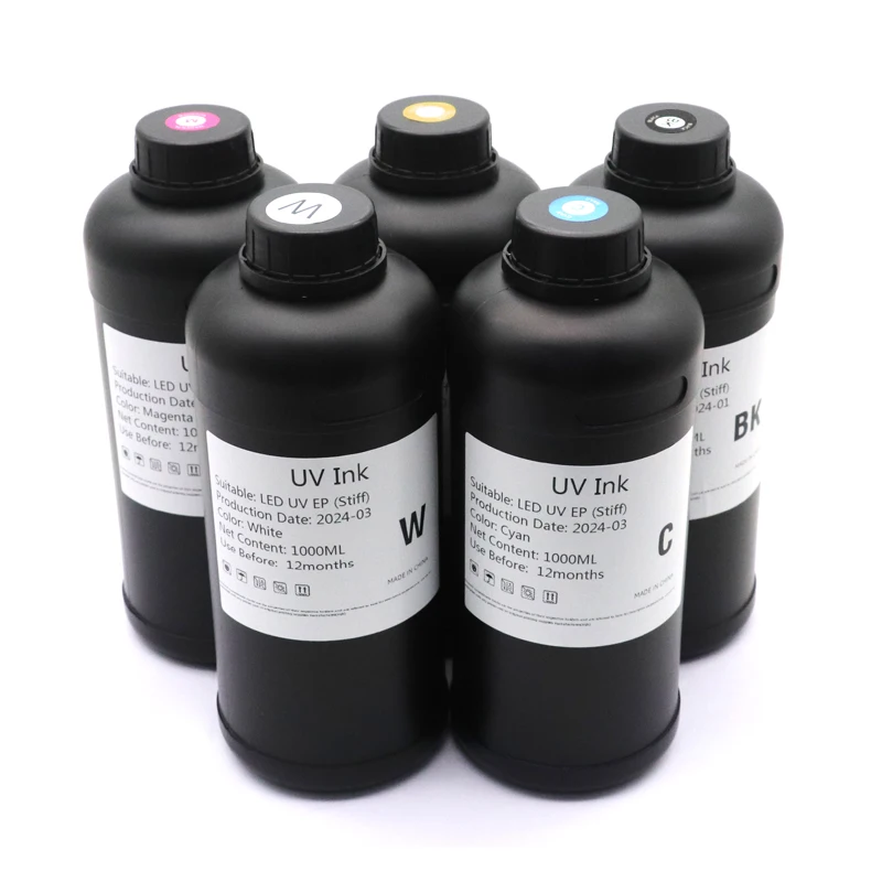 1000ML LED UV Ink For TX800 XP - Uv Flatbed Printer ulasan dan harga