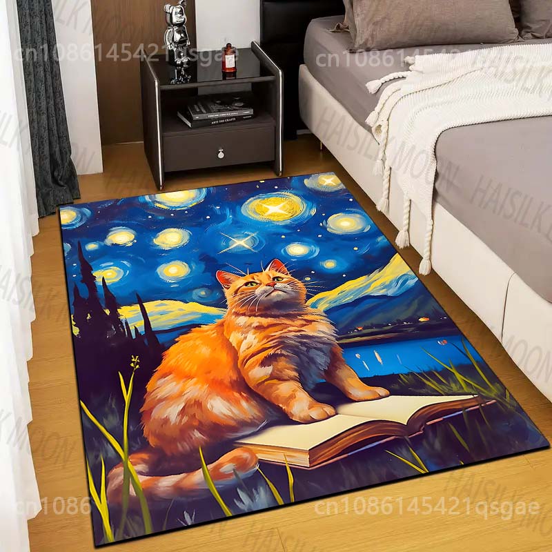 1PC Cat sitting on book under  - Commercial Book Printing Machines ulasan dan harga