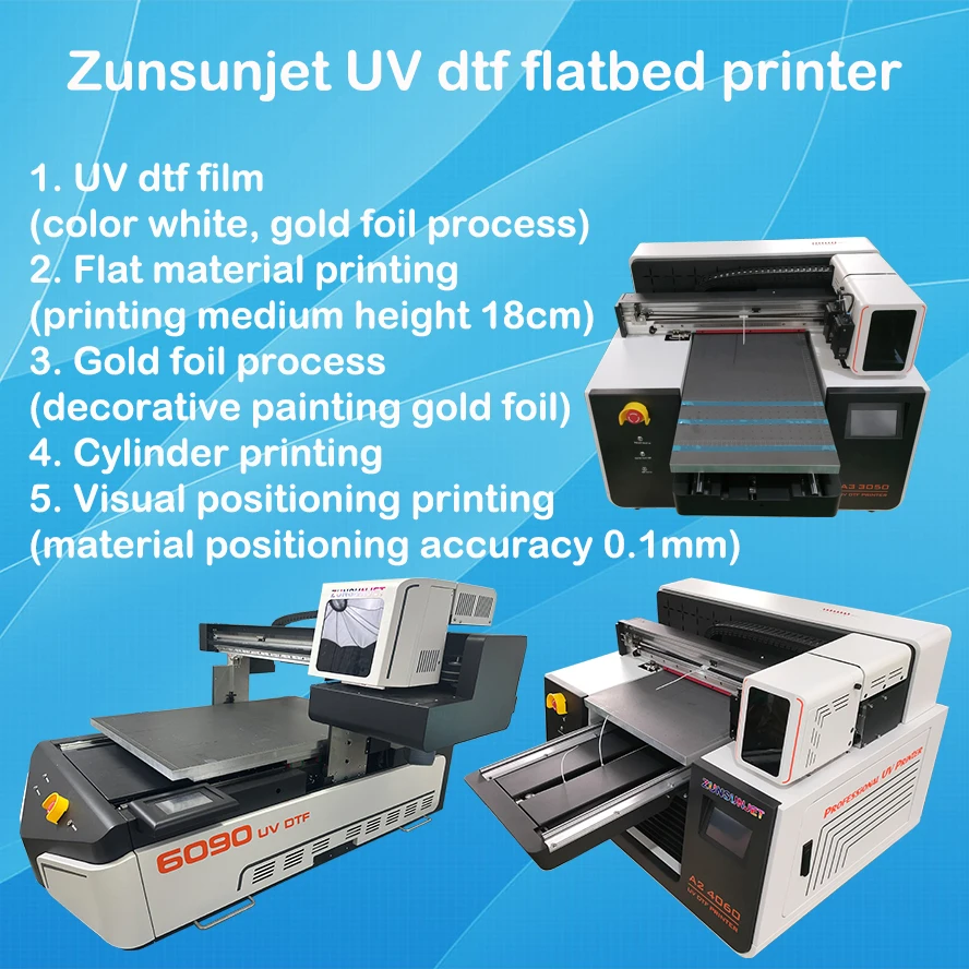 Small A2 Flatbed UV Dtf Inkjet - Uv Flatbed Printer ulasan dan harga