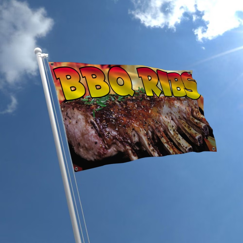 Custom Banner Flags Suitable F - Commercial Printing Shop ulasan dan harga