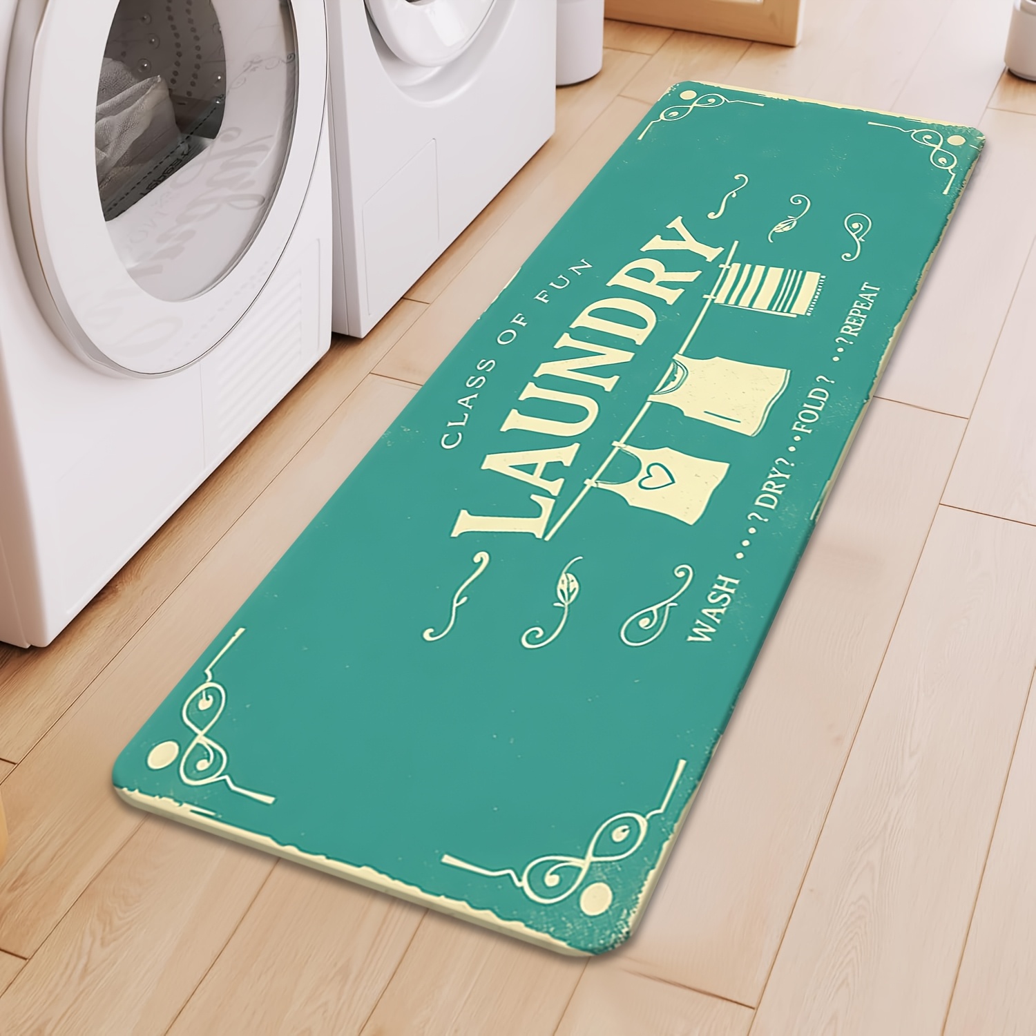 Vintage Green Laundry Clothes  - Commercial Printing Machine For Clothes ulasan dan harga