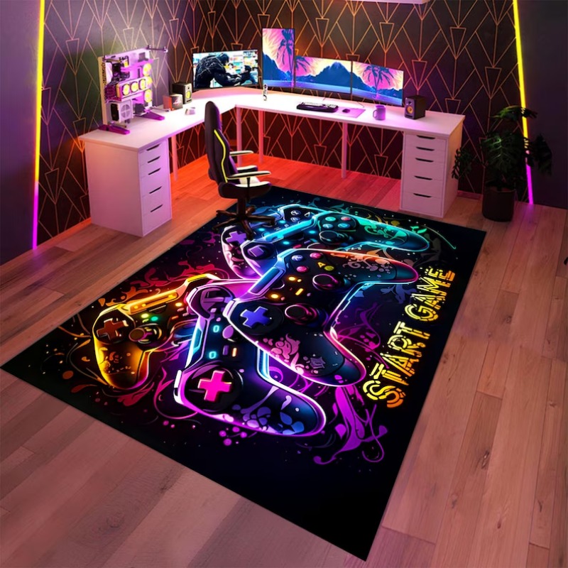 Neon Glow Game Controller Area - Commercial Printing Services ulasan dan harga